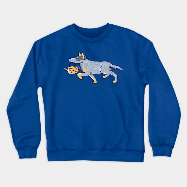 Gardener Blue Heeler Crewneck Sweatshirt by Wlaurence